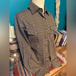 Rockies | Button Down | Long Sleeve | Top | Medium